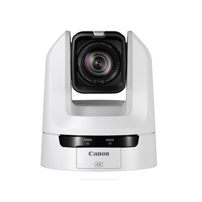 CANON CR-N100 Cámara PTZ 4K UHD con Auto Tracking, zoom 20x (color blanco) 