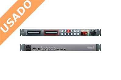 BLACKMAGIC HyperDeck Studio. Grabador HD en formato rack 1U.