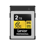 LEXAR LCXEXP4002T-RNENG CFexpress PRO Tipo B de 2TB GOLD serie 4.0