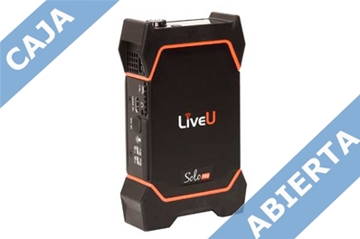 LIVEU SOLO PRO SDI (Caja abierta) Encoder HD-4K, HDMI-SDI con capacidad bonding