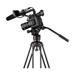 MANFROTTO MVK608TWINFC Kit video c/tríp.carbono Fast 645+rót.Nitrotech 608. Est