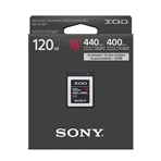 SONY QDG120F Nueva tarjeta de memoria XQD serie G de 120 GB Interfaz PCIe.