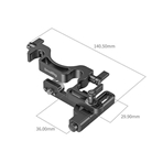 SMALLRIG 4414 Soporte a barras Swing-Away para portafiltros. 