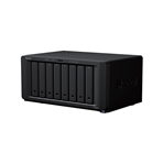 SYNOLOGY NAS 8 bahías, formato sobremesa, 2x1GB + 1x10GB