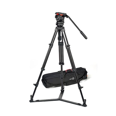 SACHTLER SYSTEM FSB 4 / 2 GS AL Cabezal FSB4 2 + tripode ENG75/2D + bolsa de transporte.