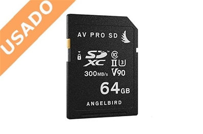 ANGELBIRD (Usado) Tarjeta 64GB SDXC™ (*SDHC™) | UHS-II. U3. Class 10. V90