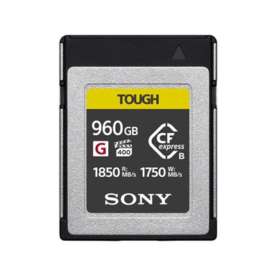 SONY CEBG960T Tarjeta CFexpress Type B Memory Card 960GB.