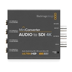 BLACKMAGIC Mini Converter, embebedor Audio a SDI 4K