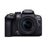 CANON EOS R10 + RF-S 18-150mm F3.5-6.3 IS STM Cámara mirrorless sensor APS-C de 24,2 megapíxeles.