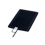 AVENGER I600B Bandera Solid Black 12 x 18" (30x45cm).