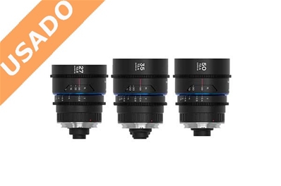 LAOWA Nanomorph 27-35-50 (Blue) PL-EF (Usado) Kit 3 lentes anamórficas montura PL-EF.