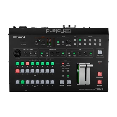 ROLAND V-600UHD Mixer vídeo UHD con 6 canales SDI-HDMI de entrada 