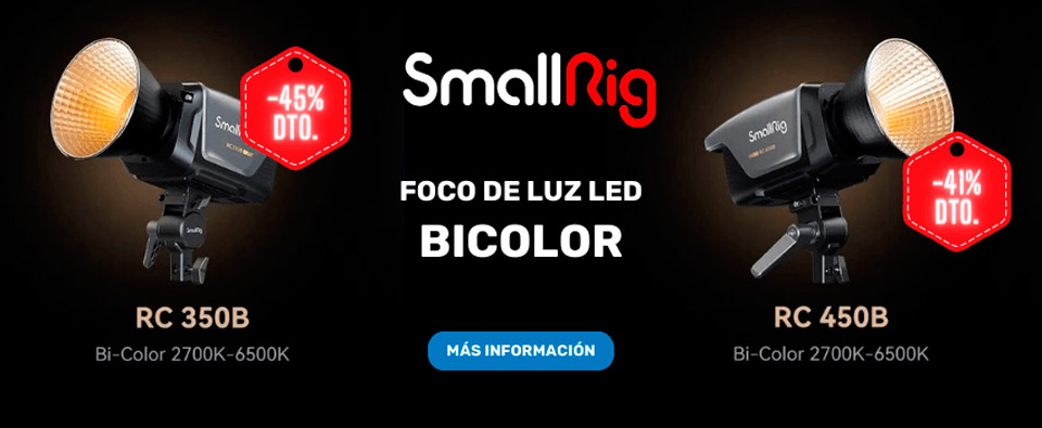 SmallRig Focos Led COB Promoción 2024