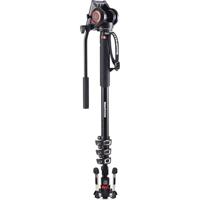 MANFROTTO MVMXPRO500 Monopie fluído de video con rótula.