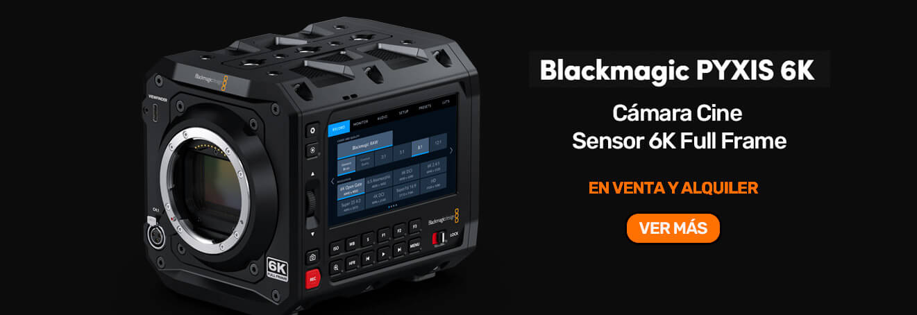 Blackmagic Pyxis 6K - En venta y alquiler Barcelona