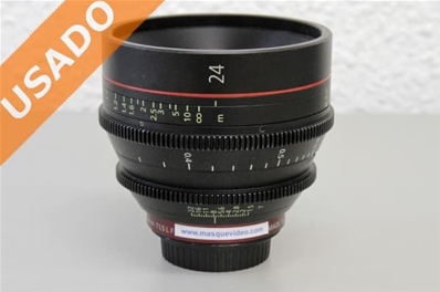 CANON CN-E24MM T1.5L (Usado) Lente Prime 4K 24mm T1.5 con montura EF.