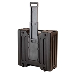 SKB SKB-1SKB-R4UW Maleta Rack 4U con ruedas y trolley