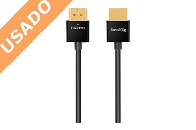 SMALLRIG SM2956 (Usado) Cable HDMI a HDMI 4K ultraflexible de 35 cm.