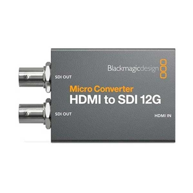 BLACKMAGIC Micro Converter HDMI a SDI 12G (SIN PSU)