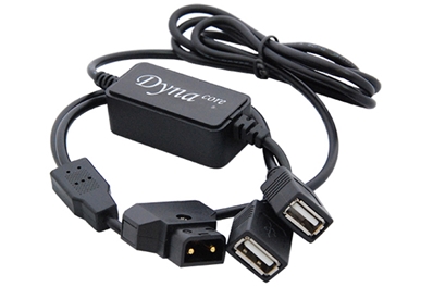 DYNACORE D-USB Cable adaptador de PT a 2 USB. 