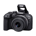 CANON EOS R10 + RF-S 18-45mm F4.5-6.3 IS STM Cámara mirrorless sensor APS-C de 24,2 megapíxeles.