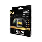 LEXAR LCXEXP4002T-RNENG CFexpress PRO Tipo B de 2TB GOLD serie 4.0