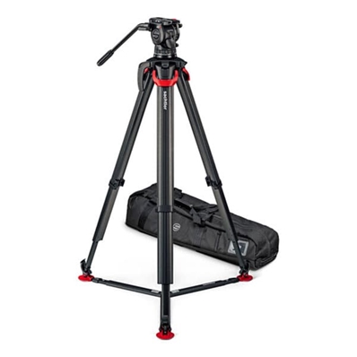 SACHTLER SYSTEM AKTIV 10T FLOWTECH 100 GS Kit trípode cabeza fluida AKTIV 10T + trípode Flowtech GS.