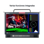 DATAVIDEO TLM-170KM Monitor 17" HD-4K, en formato 1U rack con conex SDI y HDMI.