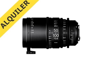 Alquiler SIGMA 50-100MM T2 CINE