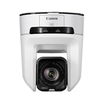 CANON CR-N100 Cámara PTZ 4K UHD con Auto Tracking, zoom 20x (color blanco) 