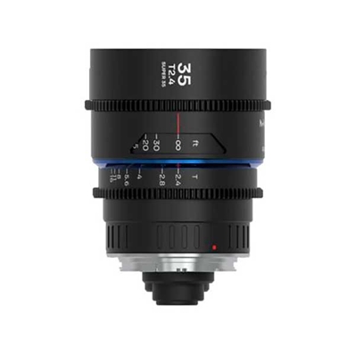 LAOWA Nanomorph 35 T2.4 1.5x S35 (Blue) PL-EF Nanomorph 35mm T2.4 1.5X S35 (Blue) PL-EF.