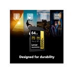 LEXAR LSD2000064G-BNNNG (Usado) Tarjeta Profesional SDXC 64GB UHS-II (U3) Class 10 V90