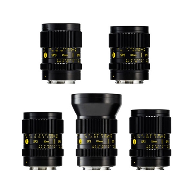 COOKE 24SP3 5-WAY Kit de ópticas Prime Cooke SP3 T2.4.