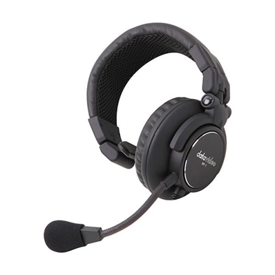 DATAVIDEO HP-1E Auriculares (unico) profesionales con micrófono