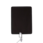 AVENGER I650B Bandera Solid Black 18 x 24" (45x60cm).