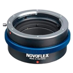 NOVOFLEX MFT/NIK (Usado) Adaptador bayoneta Nikon a M4/3 .Control de apertura.