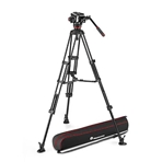 MANFROTTO MVK504XTWINMA Kit: rtula 504X, trpode Alu Twin, estab central y bolsa.