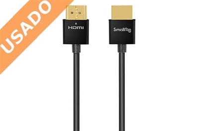 SMALLRIG SM2957 (Usado) Cable HDMI a HDMI 4K ultraflexible de 55 cm.