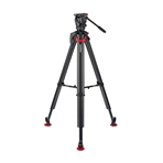 SACHTLER SYSTEM AKTIV 8 75MS Kit trípode cabeza fluida AKTIV 8 + trípode Flowtech MS