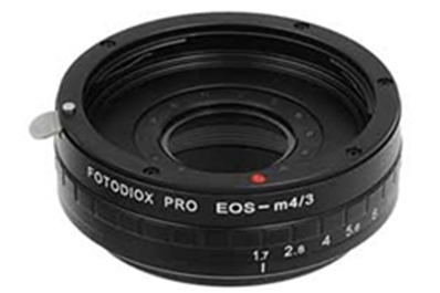 FOTODIOX EOS-MFT PRO Adaptador Pro de lentes EOS a cuerpos MFT