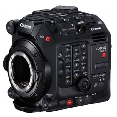 CANON EOS C300 MARK III Camcorder 4K con sensor Super 35mm.  EF