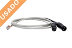 HOLLYLAND HL-EXC01 (Usado) Cable Ethernet a doble XLR (macho-hembra) para intercom Hollyland