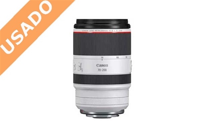 CANON RF 70-200mm F2.8L IS USM (Usado) Teleobjetivo F2,8 con estabilizador de imagen de cinco pasos.