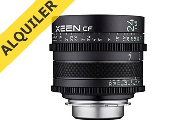 Alquiler SAMYANG XEEN CF 24MM T1.5