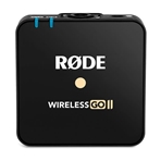 RODE WIRELESS GO II DUAL Sistema de micrófono inalámbrico de doble canal.