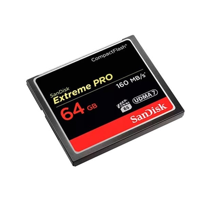 SANDISK SDCFXPS-064G-X46 Tarjeta Compact Flash Extreme Pro 160MB/s 64GB.