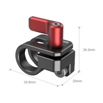 SMALLRIG SM3276 (Usado) Soporte de barra de 15mm para BMPCC 6K PRO.