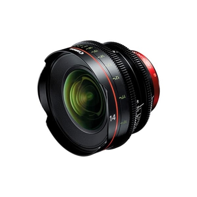 CANON CN-E14MM T3.1L Lente Prime 4K 14mm T3.1 con montura EF.