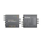 BLACKMAGIC Mini Converter, SDI a Analógico 4K.