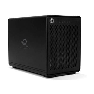 OWC OWCTB3SRKIT0GB Caja 4 bahías con Thunderbolt 3, para el almacén de discos duros